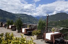 Ristorante presso il Castel Flavon nelle vicinanze di Bolzano
