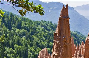 Rittner Erdpyramiden im Süden Südtirols