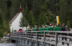 Chiesetta al luogo di pellegrinaggio presso Trafoi