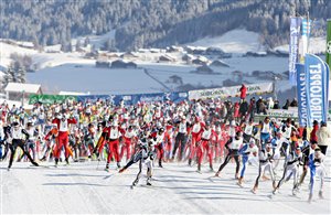 Gsieser Tal Lauf in Südtirol