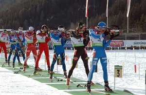 IBU Biathlon World Cup ad Anterselva in Alto Adige