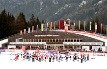 Nordic Arena in Toblach im Hochpustertal