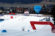 Zielleinlauf - Tour de Ski in Toblach