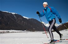 Sci di fondo nella regione vacanze Plan de Corones