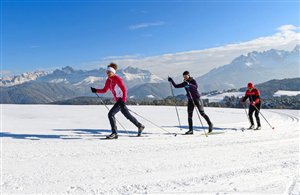 Langlaufen in der Ferienregion Eggental