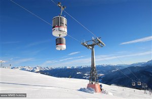 Skifahren in der Region Kronplatz