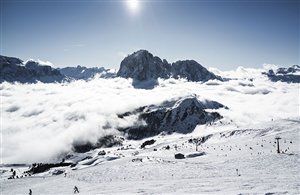 Skigebiet Alta Badia im Gadertal