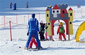 Skilift Rienz in Toblach