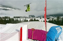 Snowpark bei den Rienzliften
