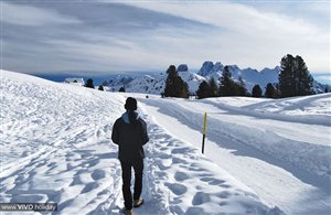 Winterwanderung Brückele - Plätzwiese in Prags