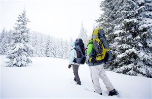Escursione con le ciaspole sul Monte Pascolo