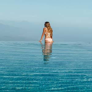 Infinity pool da effetto wow