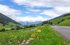 Alte Brennerpass Straße - Grenzfunktion zwischen Italien und Österreich