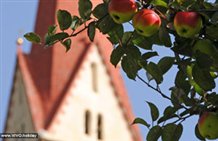 Kirchturm - Wallfahrtskirche Maria Trens
