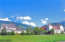 Paesaggio di Vipiteno nella Valle Isarco