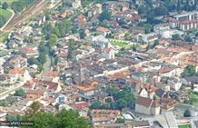 Vista sulla città dei Fugger Vipiteno in Alto Adige