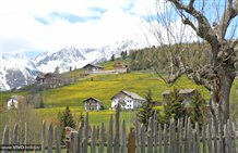 Blick auf Meransen am Gitschberg - Jochtal