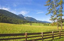 Paesaggio naturale a San Candido in Alta Pusteria