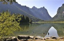 Toblacher See in der Urlaubsregion Hochpustertal