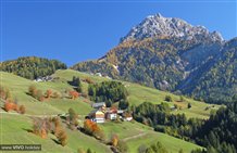Fattorie di montagna nella località di San Vigilio di Marebbe