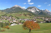 San Vigilio di Marebbe nell'area vacanze del Plan de Corones