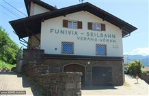 Seilbahn nach Vöran in Burgstall