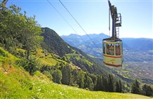 Dorf Tirol in der Urlaubsregion Meraner Land
