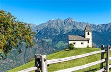 Paesaggio naturale a Parcines in Alto Adige