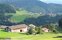 Blick nach Vöran in Südtirol