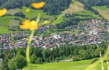 Vista su San Martino in Val Passiria nell'area vacanze Val Passiria