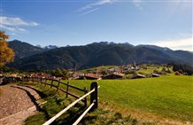 Wanderweg im Urlaubsort Altrei 