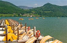 Kalterer See in der Urlaubsgemeinde Kaltern