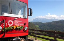 Rittner Bahn in der Ferienregion Südtirols Süden