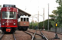 Trenino nuovo e vecchio del Renon nella Bassa Atesina