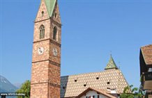 Chiesa parrocchiale nella località di Terlano in Alto Adige