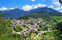 Comune di Trodena nel parco naturale del Monte Corno
