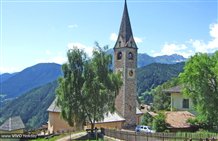 Pfarrkirche in Laurein in der Urlaubsregion Ultental - Deutschnonsberg
