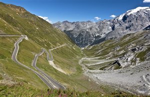 Passo dello Stelvio in estate