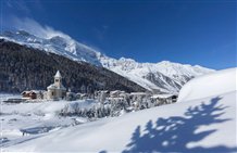 Urlaubsort Sulden im Winter