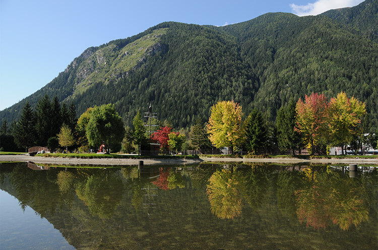 Lago balneabile Baggalocke a Gais