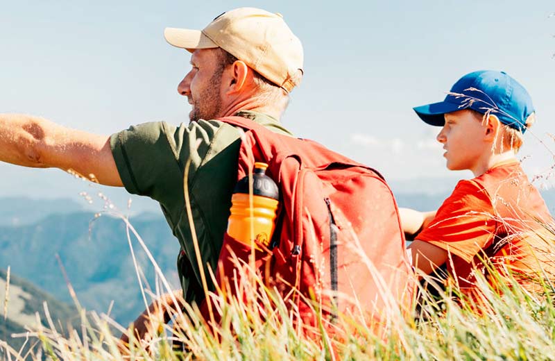 Gipfelerlebnisse mit Kindern