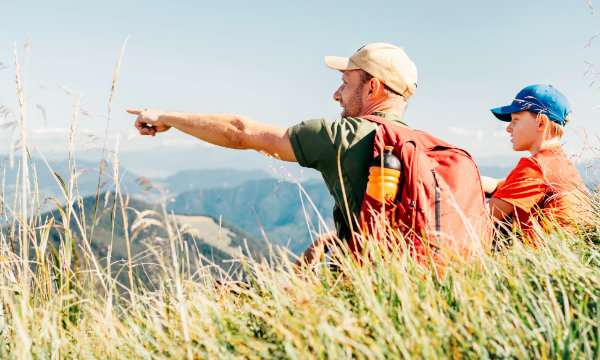 Gipfelwanderungen mit Kinder