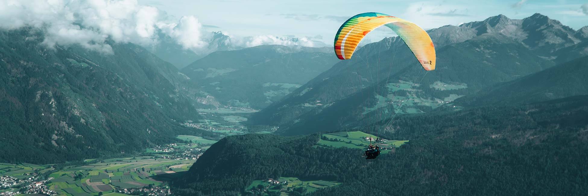 Paragleiten in Südtirol
