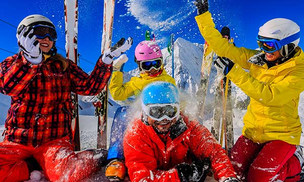 Sciare con i bambini